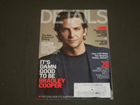 2013 MAY DETAILS MAGAZINE - BRADLEY COOPER COVER - B 1659