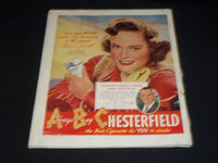 1949 SEPTEMBER 3 COLLIER'S MAGAZINE NICE FRONT COVER & ADS - E 4364