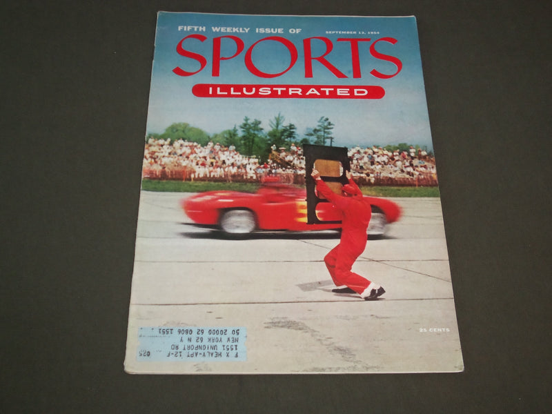 1954 SEPTEMBER 13 SPORTS ILLUSTRATED MAGAZINE - SPORTS CAR RACING - SP 8702
