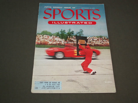 1954 SEPTEMBER 13 SPORTS ILLUSTRATED MAGAZINE - SPORTS CAR RACING - SP 8702