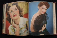 MOVIE STARS SCRAPBOOK - MARILYN MONROE-ELIZABETH TAYLOR-JANE RUSSELL - E 26439