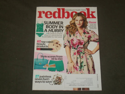2014 JUNE REDBOOK MAGAZINE - DREW BARRYMORE COVER - B 1594