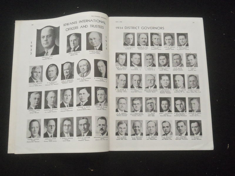 1934 MAY THE KIWANIS MAGAZINE - TORONTO CONVENTION JUNE 10-14, 1934 - SP 6311V