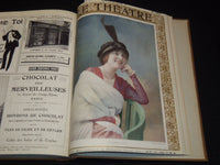 1913 JULY-DECEMBER LE THEATRE MAGAZINE BOUND VOLUME - 12 ISSUES - KD 2278E