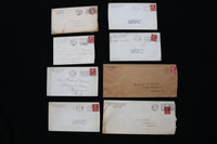 1919-1929 NEW JERSEY STAMPED ENVELOPES - LOT OF 8 - K 2786