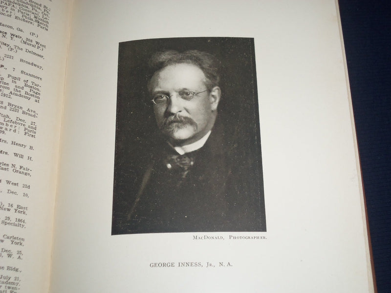 1912 WHO'S WHO IN ART VOLUME EDITED BY FLORENCE N. LEVY - ILLUSTRATED - KD 2395