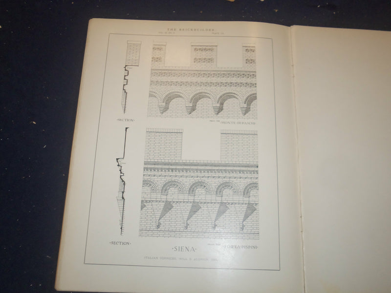 1906 SEPTEMBER THE BRICKBUILDER MAGAZINE - AN ARCHITECTURAL MONTHLY - ST 258S