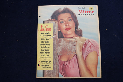 1961 APRIL 16 NY MIRROR MAGAZINE - MIDGE WARE COVER - E 22264