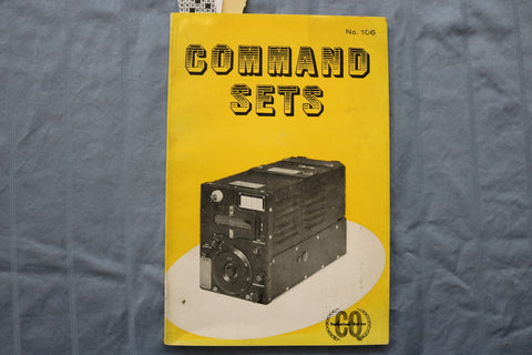 1957 COMMAND SETS MAGAZINE - RADIO - CQ TECHNICAL SERIES - K 2968