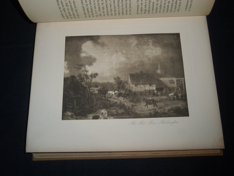 1904 THE LIFE OF GEORGE MORLAND VOLUME BY GEORGE DAWE - NICE ILLUSTRATIONS- Z 42