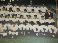 1963 NEW YORK YANKEES COLOROTO TEAM PHOTOS LOT - 30 PIECES - NP 9184