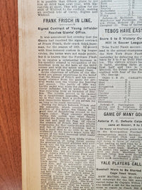 1921 JANUARY 24 NEW YORK TIMES - DR. CARSTENSEN ASSAILS 3 RECTORS - NT 8103