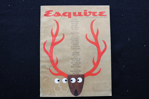 1959 DECEMBER ESQUIRE MAGAZINE - GREAT COVER, PHOTOS & ADS COVER - E 10087