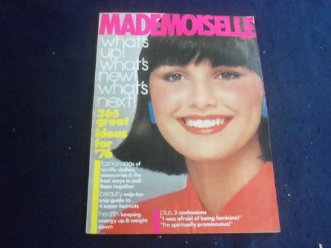 1976 JANUARY MADEMOISELLE MAGAZINE - EMILY WATSON COVER - B 4165C