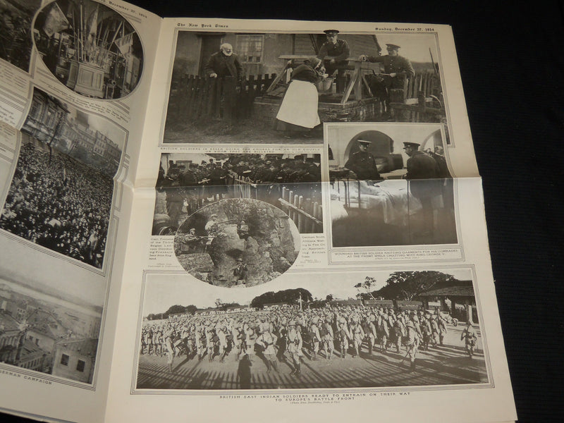 1914 DECEMBER 27 NEW YORK TIMES PICTURE SECTION - WHITMAN & FAMILY - NP 5605