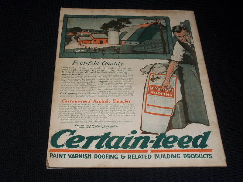 1919 AUGUST 30 THE COUNTRY GENTLEMAN MAGAZINE ILLUSTRATED COVER ART - E 2899