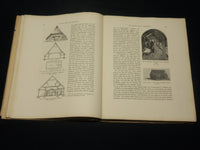 1931 HALLAR TEMPEL OCH STAVKYRKOKR SOFTCOVER BOOK BY GERDA BOETHIUS - KD 5874