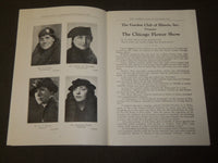 1936 CHICAGO FLOWER SHOW 10TH ANNUAL PROGRAM - GARDEN CLUB OF ILLINOIS - J 3489