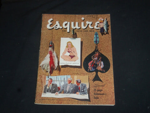 1949 MARCH ESQUIRE MAGAZINE - NICE COVER, ILLUSTRATIONS, STORIES - SP 8008