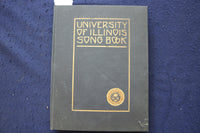1918 UNIVERSITY OF ILLINOIS SONG BOOK - HARDCOVER BOOK - KD 9542
