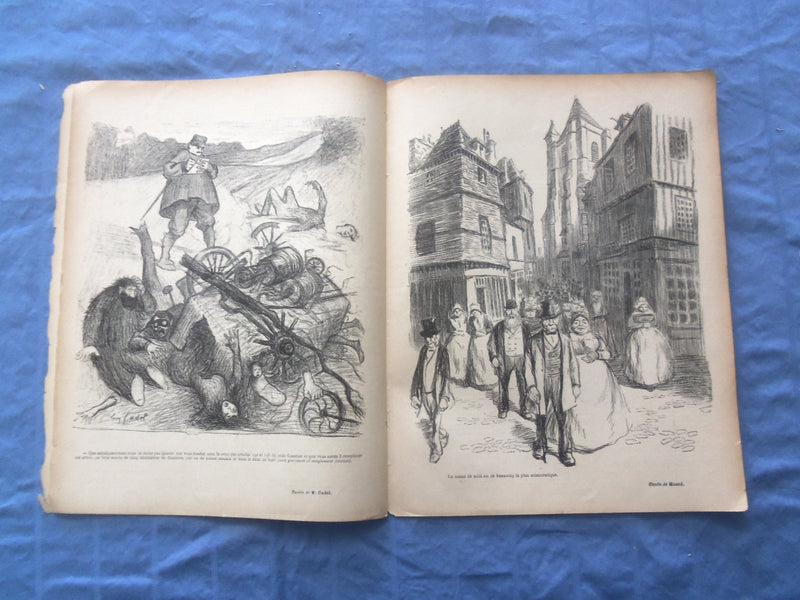 1901 JUNE 22 LE SOURIRE MAGAZINE - ILLUSTRATED COMEDY - FRENCH TEXT - SP 4864P