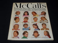 1963 AUGUST MCCALL'S MAGAZINE - NICE COLOR COVERS & ADS - E 1215