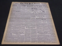 1944 MARCH 10 NEW YORK TIMES - U. S. PLANES IN 4TH BLOW AT BERLIN - NT 4342