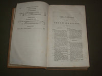 1854 COMPILED STATUTES OF THE STATE OF NEW HAMPSHIRE SECOND EDITION - KD 4637