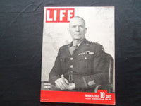 1943 MARCH 8 LIFE MAGAZINE - GENERAL BREHON SOMERVELL - L 329