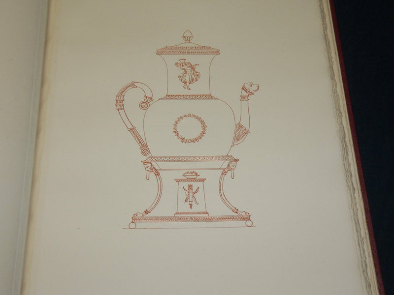 1903 ANCIENNE ORFEVRERIE EMPIRE RECUEIL BOOK - 50 PLATES - KD 1176H