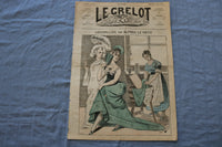 1873 APRIL 13 LE GRELOT NEWSPAPER - CENDRILLON- ALFRED LE PETIT-FRENCH - NP 8619