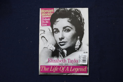2011 WOMAN'S WEEKLY MAGAZINE - ELIZABETH TAYLOR COVER - E 18943