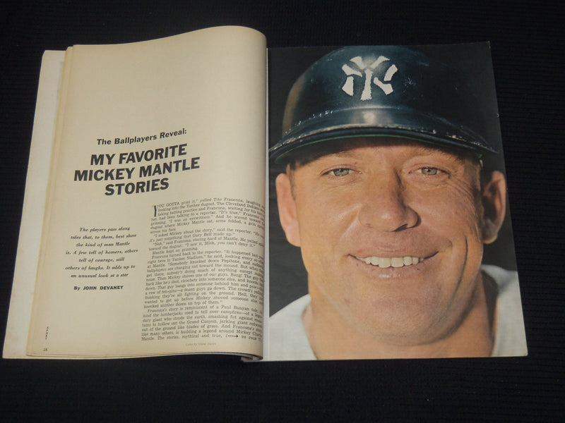 1964 SEPTEMBER SPORT MAGAZINE - MICKEY MANTLE COVER - JUAN MARICHAL - SP 8525