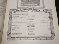 1907 OCTOBER THE HOUSE BEAUTIFUL MAGAZINE - GREAT PHOTOS & ADS - ST 388