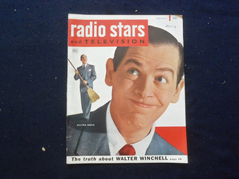 1949 FEBRUARY RADIO STARS AND TELEVISION MAGAZINE - MILTON BERLE COVER- SP 4781X