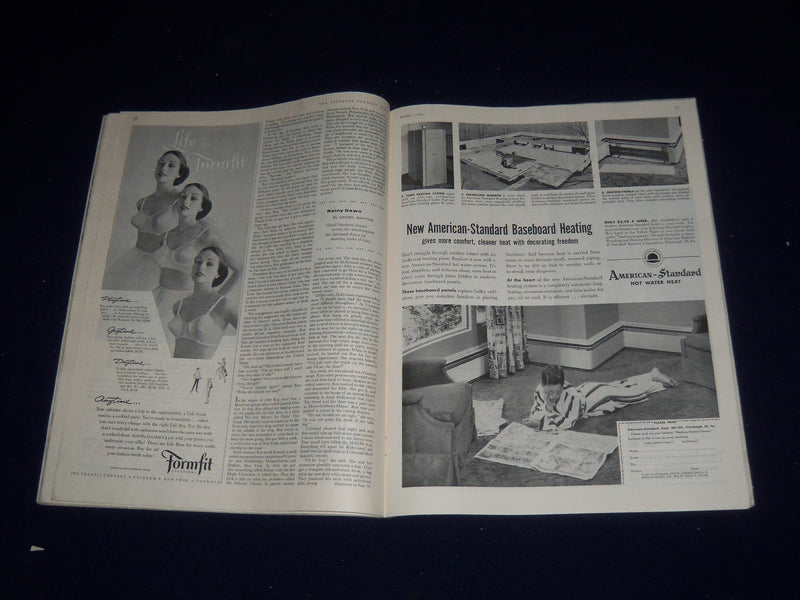 1955 OCTOBER 1 THE SATURDAY EVENING POST MAGAZINE - ILLUSTRATED COVER - SP 5617