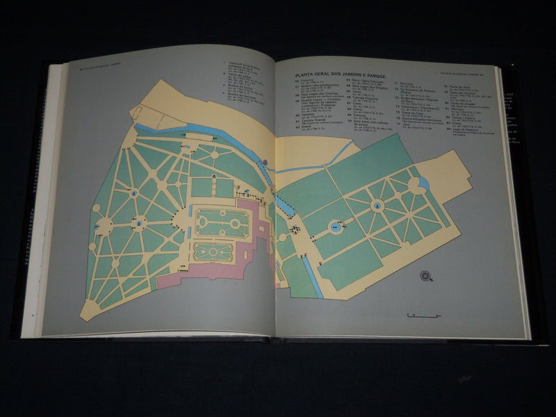 1989 PALACIO DE QUELUZ JARDINS BOOK BY SIMONETTA LUZ AFONSO - D 425