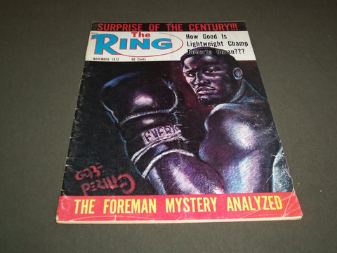 1972 NOVEMBER THE RING MAGAZINE - JOE FRAZIER - SP 5310