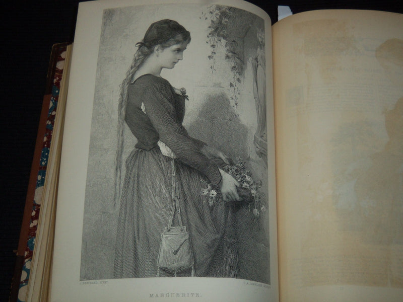 1876 THE ART JOURNAL NEW SERIES VOLUME NO. 2 - GREAT STEEL PLATES - KD 3806C
