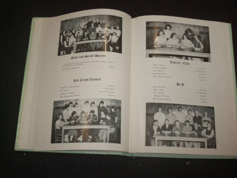 1952 CAMILLON CAMP HILL HIGH SCHOOL YEARBOOK - CAMP HILL, PENNSYLVANIA - YB 2014