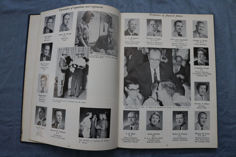 1959 TOWER WHITEFISH BAY HIGH SCHOOL YEARBOOK- WHITEFISH BAY, WISCONSIN- YB 3421