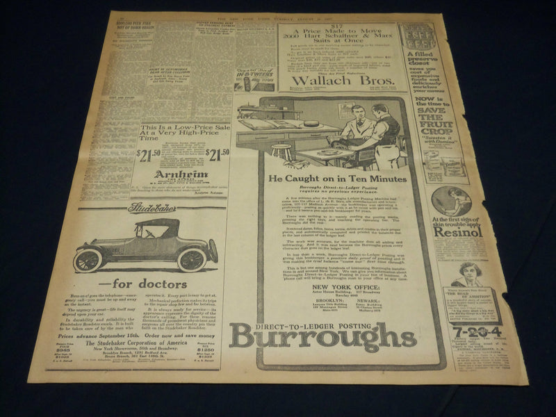 1917 AUGUST 21 NEW YORK TIMES - JUDGE HYLAN IN RACE FOR MAYOR - NT 8525
