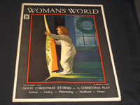 1934 DECEMBER THE COUNTRY HOME MAGAZINE - NICE CHRISTMAS FRONT COVER - E 5753