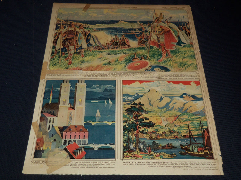 1930 OCTOBER 12 PITTSBURGH SUN TELEGRAPH GRAVURE - MAGNA CHARTA - NT 9582
