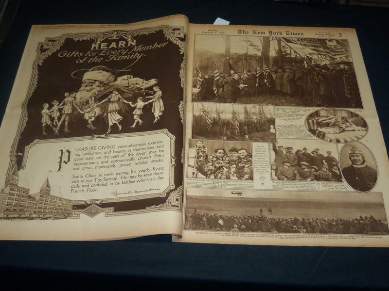 1920 DECEMBER 5 NEW YORK TIMES PICTURE SECTION - ARMY - NAVY GAME - NT 8794
