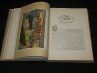 1943 CURRIER & IVES HARDCOVER BOOK BY HARRY PETERS - 192 PLATES - R 723N