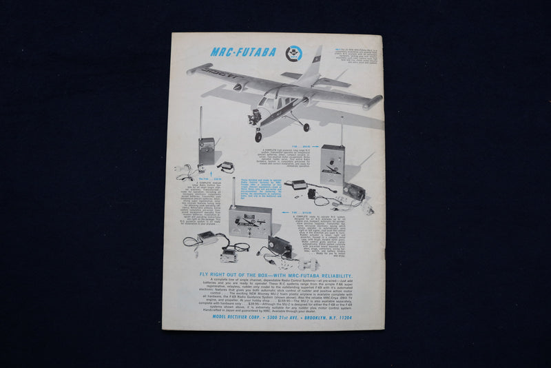 1968 MAY AMERICAN AIRCRAFT MODELER MAGAZINE - PITCAIRN MAILWING COVER - E 11344