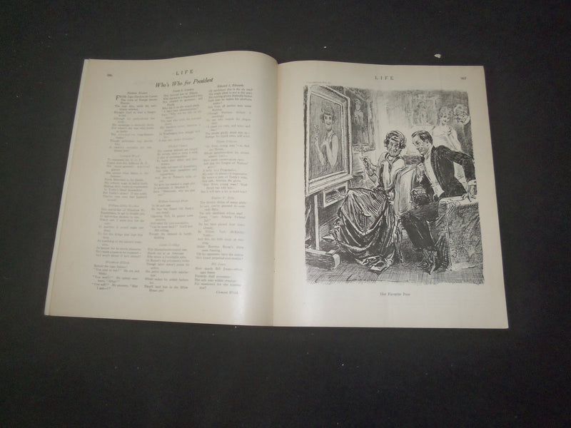 1920 MAY 27 LIFE MAGAZINE - THE TALE OF A SHIRT - L 770X