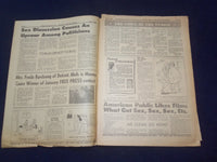 1966 APRIL NATIONAL FREE PRESS NEWSPAPER - THEY BURY THE LIVING - NP 6933