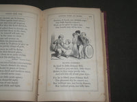 1852 SONGS FOR THE LITTLE ONES AT HOME BOOK - AMERICAN TRACT SOCIETY - KD 4840